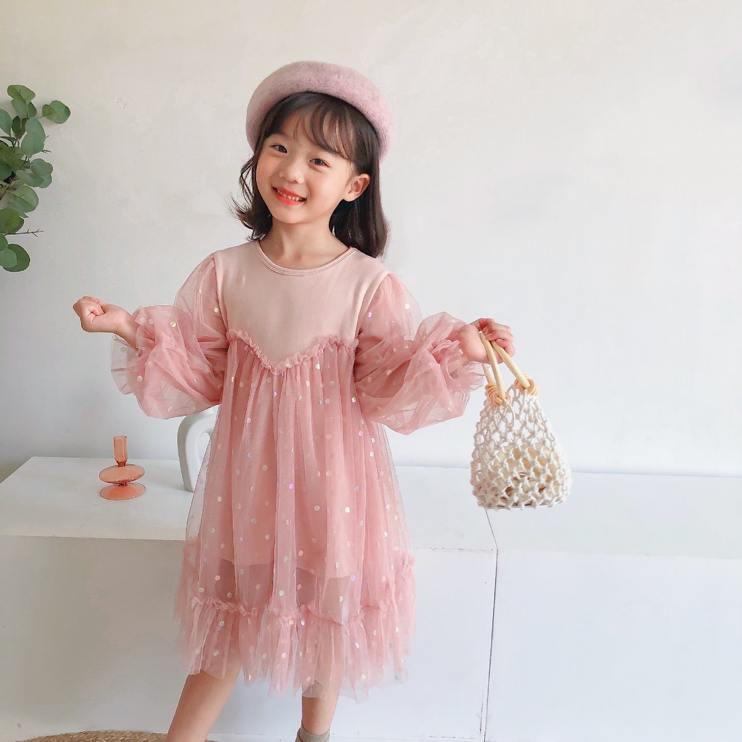 Girls' Dresses New Children'S Skirts Super Western Princess Dresses Star Fluffy Mesh Skirts